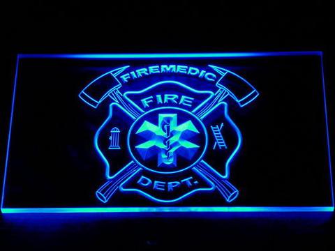 Fire Department Fire Medic LED Neon Sign